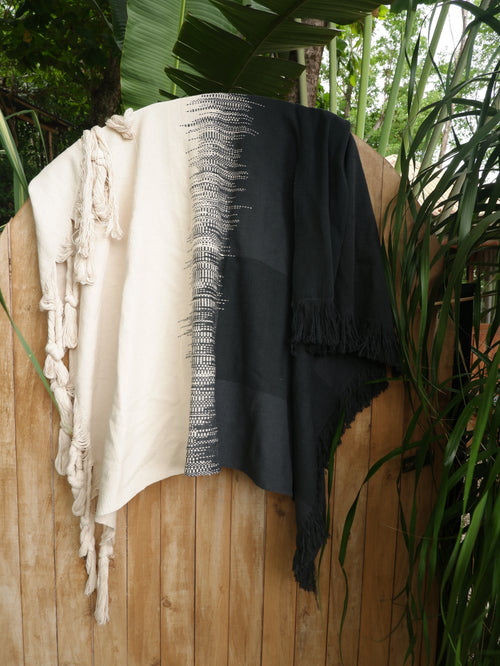 Half and Half Blanket